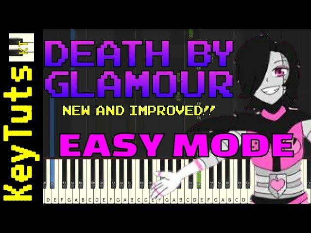 NEW AND IMPROVED - Learn to Play Death by Glamour from Undertale - Easy Mode