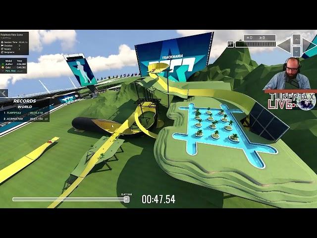 Polythene Roto-Scene Trackmania 2020 FS Plastic Map by TURFPTAx