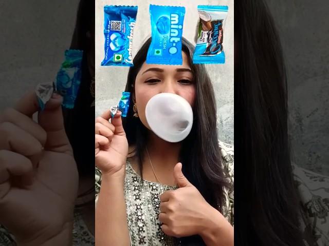 Blowing challenge. [Best & taste] #bubblegum #jelly #candy #toffee #chocolate #shortfeed