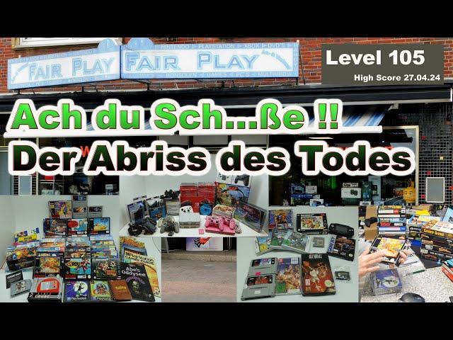 Fair Play Hamm Retro Games & More  Der Abriss des Todes  Jede menge neue Games im Sortiment