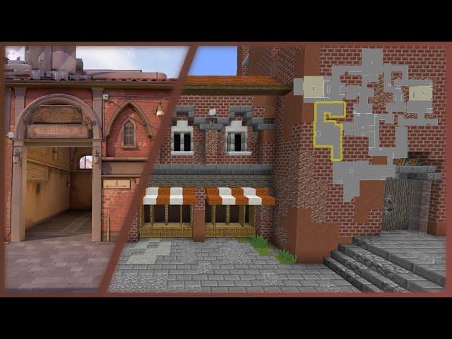  Valorant Map Ascent in Minecraft | Part 1