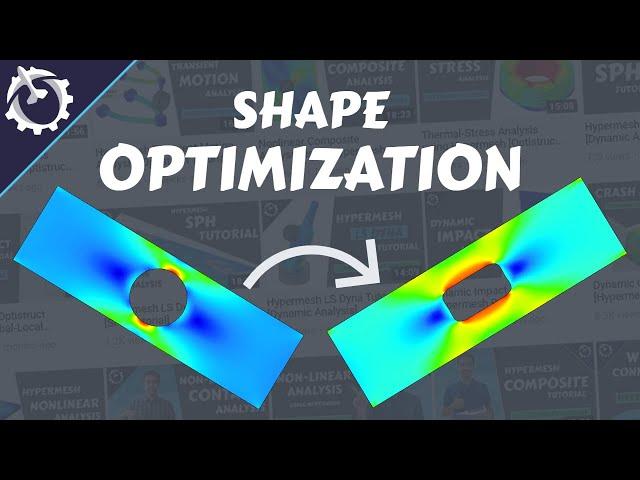 Free Shape Optimization using Hypermesh [Optistruct Tutorial]