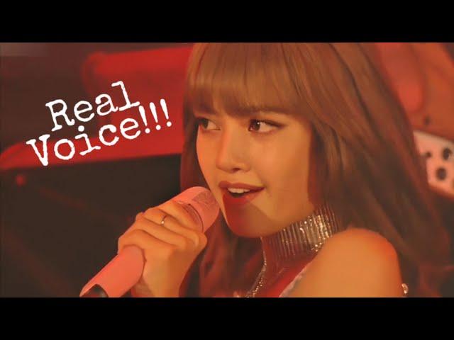 Real Voice of BLACKPINK