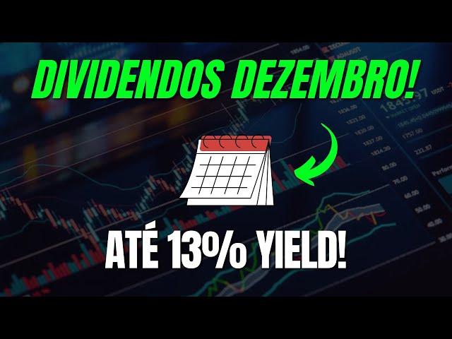 DIVIDENDOS PARA DEZEMBRO 2022! Onde investir para receber dividendos em dezembro?