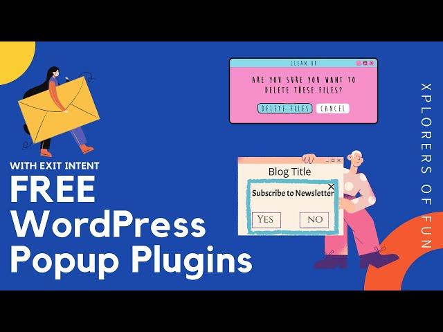 4 Best WordPress Popup Plugin Free: How to create a POP up on your WordPress Website.