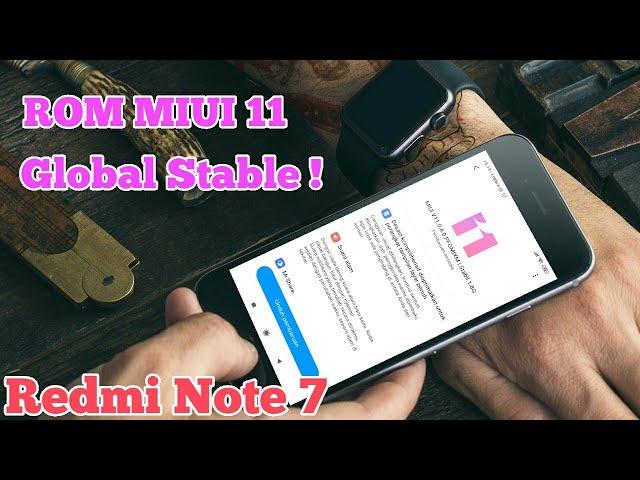 How to Install Custom Rom MIUI 11 Global Stable Di Redmi Note 7