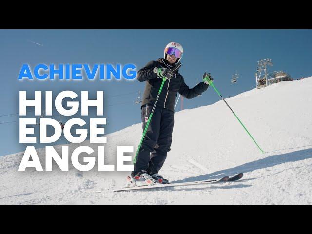 CARVING WITH HIGH EDGE ANGLE | with top GB athlete Charlie Raposo