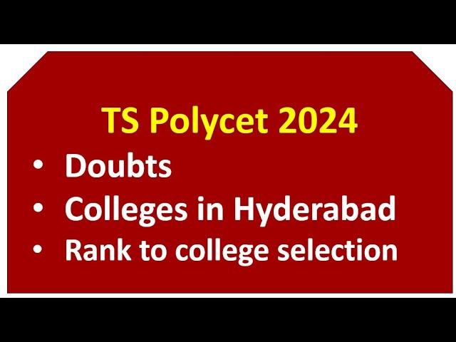 polycet counselling process in telugu 2024. polycet counselling process ts.