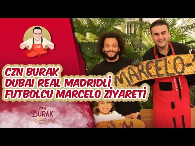 Czn Burak Dubai Real Madridli Futbolcu Marcelo Ziyareti