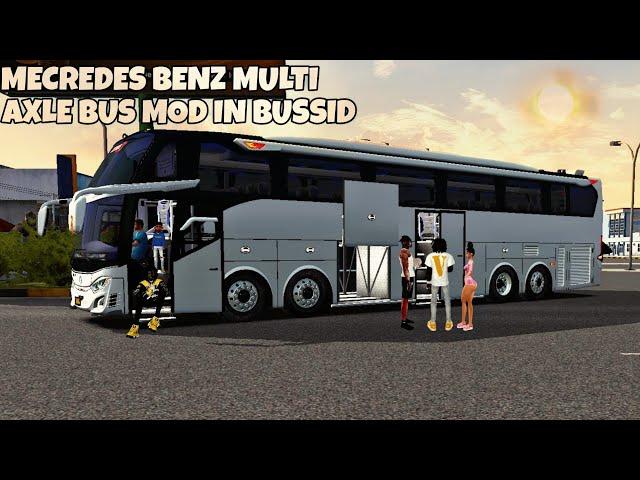 MERCREDES Benz Bus Mod In Bus Simulator Indonesia - Bussid Bus Mod - Bussid Car Mod - Bussid