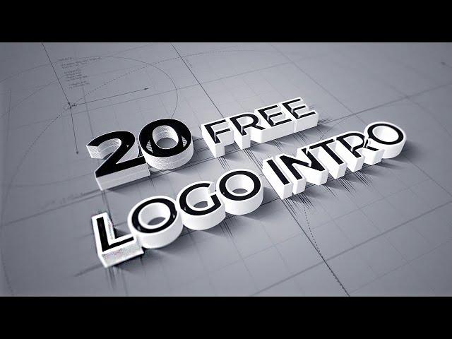 20 logo animation After Effects free