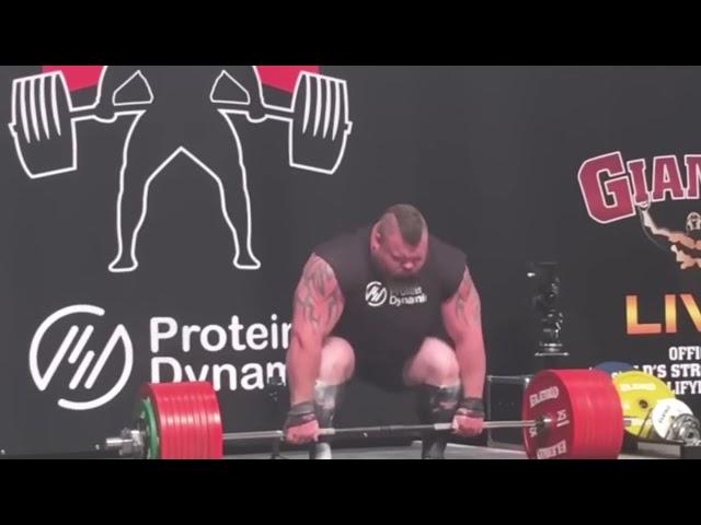 "1,102 lb. Deadlift World Record": Eddie Hall - - Music: Michael Harlan Lyman - Heavy