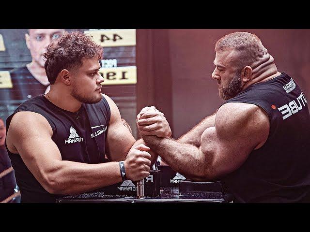 SCHOOLBOY VS BIG VALERA | ARM WRESTLING SUPER MATCH 2024