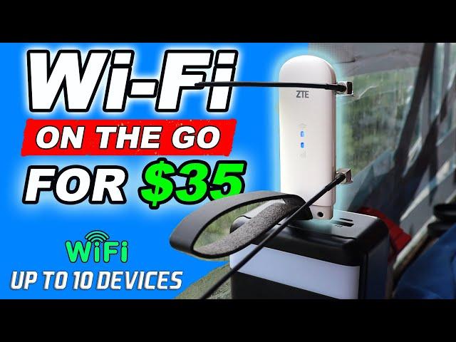 Cheap &  Portable 4G LTE Modem ZTE MF79U Complete Review, Setup & Testing