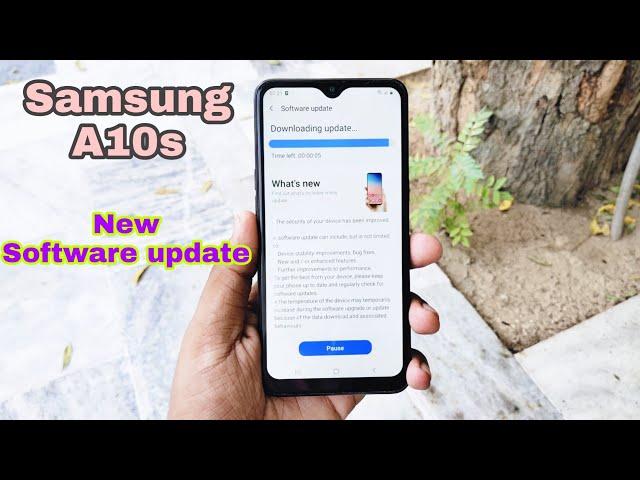 Samsung Galaxy A10s New software update Samsung A10s Update 2020