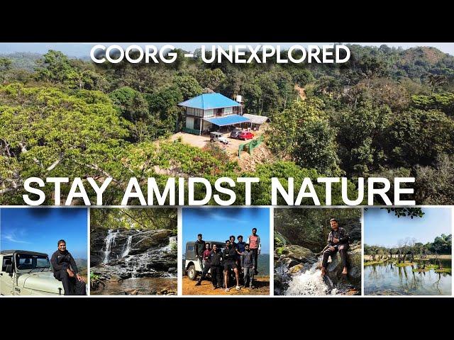 UNEXPLORED & HIDDEN PLACES OF COORG | STAY IN THE MIDDLE OF COFFEE PLANTATION | HILL STATION #coorg