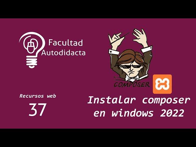 Instalar composer para PHP en 2022