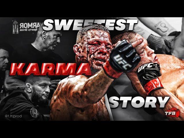 Nate Diaz - The Sweetest KARMA Story In UFC History