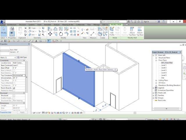 How to Assign Material in Revit