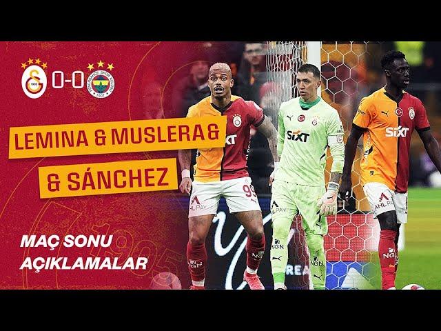 ️ Mario Lemina, Fernando Muslera ve Davinson Sánchez'in maç sonu açıklamaları #GSvFB