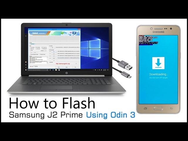 How to flash Samsung j2 prime using Odin 3