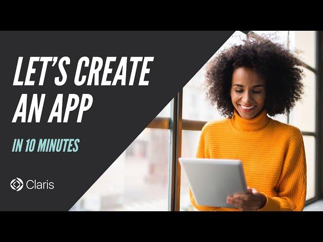 Let's create an app in 10 minutes!