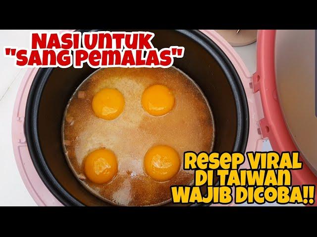 Resep Viral!!! | Steam Rice Egg in Rice Cooker | Nasi Telur Rice Cooker