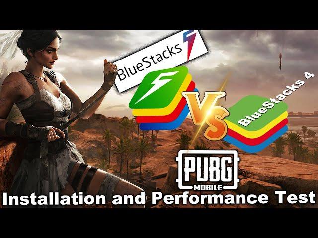 Bluestacks 4 Vs BlueStacks 5 Test in PUBG Mobile - Download  and Install PUBG Mobile in Bluestacks