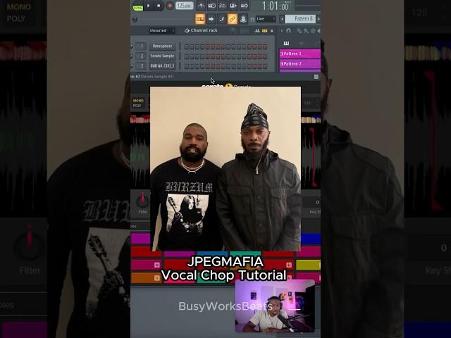 JPEGMAFIA Vocal Chop tutorial