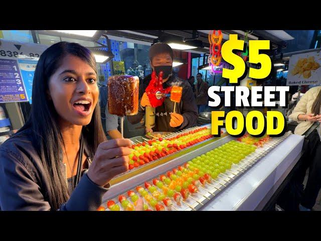 24 Hours Overeating Korean Street Food! We Can't Believe THIS! 