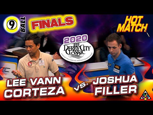 HOT MATCH FINALS: Lee Vann CORTEZA vs. Joshua FILLER - 2020 DERBY CITY CLASSIC 9-BALL FINALS