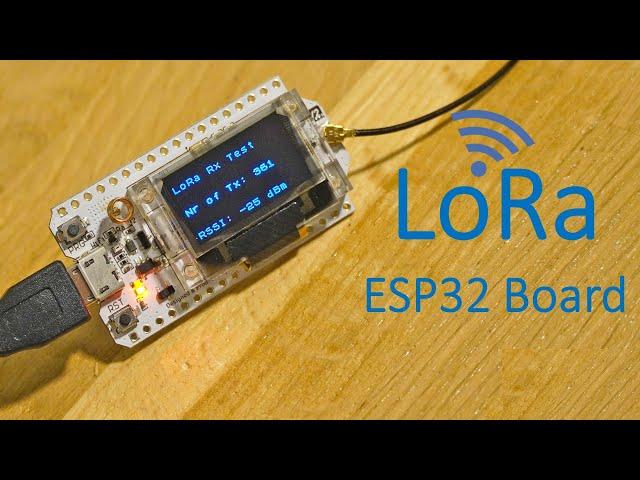 Heltec ESP32 LoRa radio module | Installation in Arduino IDE and practice test of LoRa