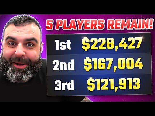 I'M PLAYING POKER FOR $228,427! (Main Event Final Table!)