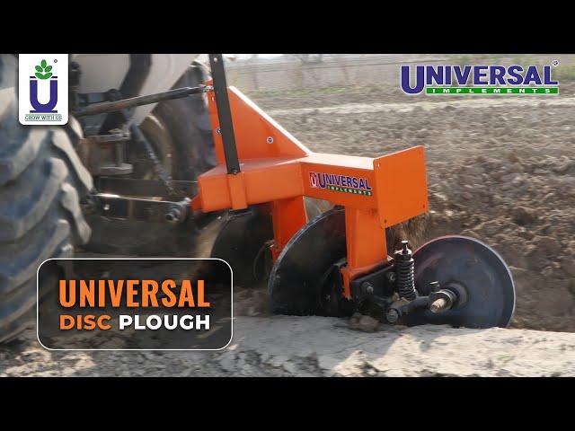 Universal Disc Plough - Universal Implements