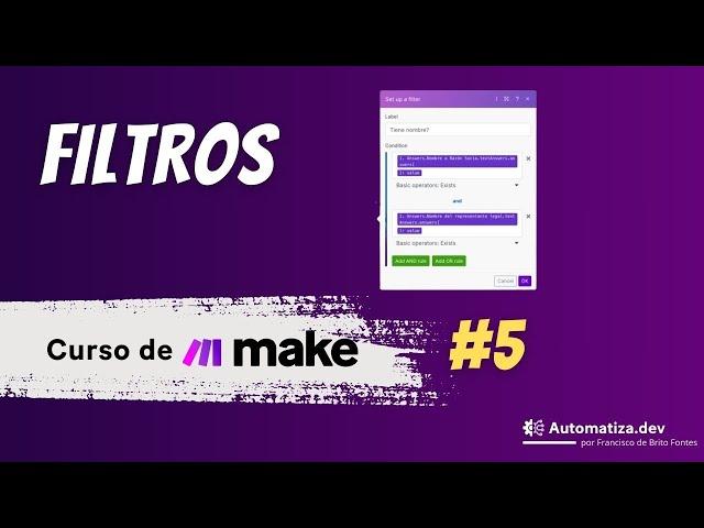 Qué es un Filtro en Make.com   Tutorial Español   5