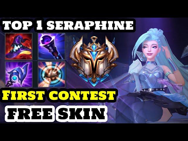 wild rift seraphine - top 1 global seraphine full gameplay seraphine