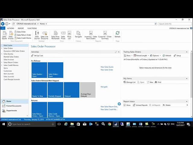 Introduction to Microsoft Dynamics NAV Training in Arabic