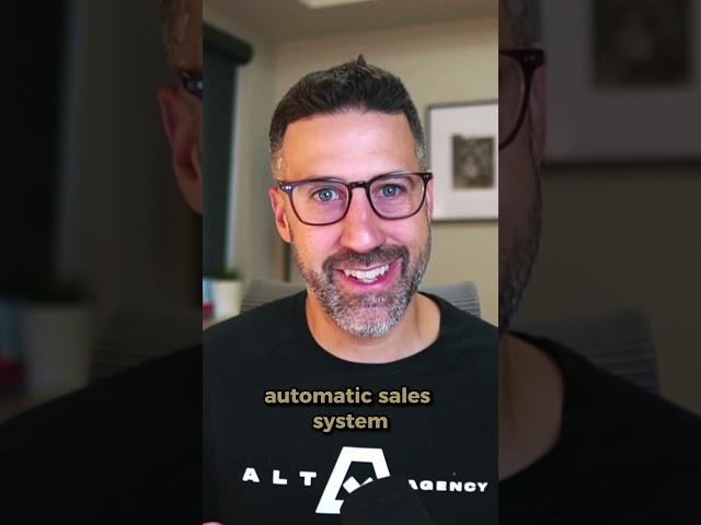 Why you might not be able to have an automatic sales system.