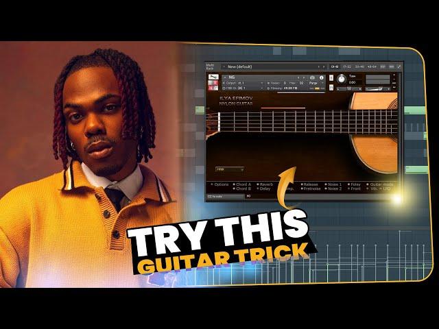 How To Make Guitar Afro Beats (Ckay, Omah Lay, Rema) | Fl Studio Tutorial