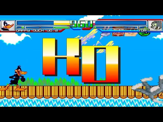 NICK54222 MUGEN: Daffy Duck VS Tom Cat