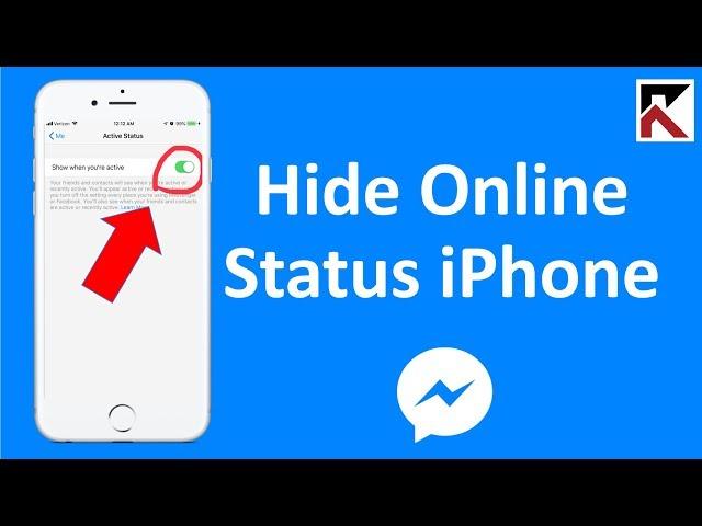 How To Hide Online Status On Facebook Messenger iPhone