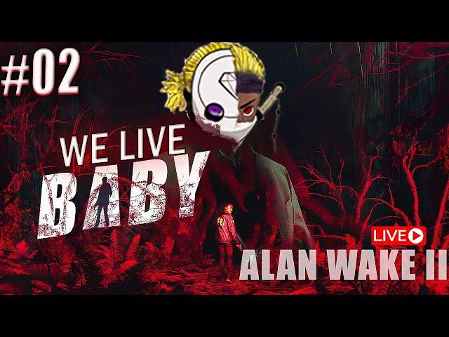  LIVE - JOURNEY TO 1000 SUBS - ALAN WAKE 2  PART 2 - FACE CAM 