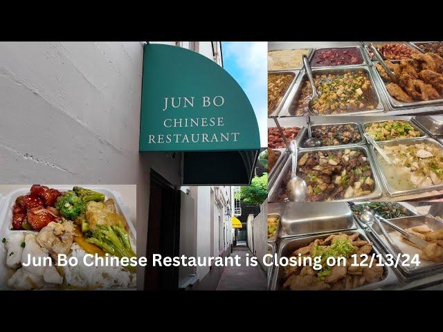 Preview: Jun Bo Chinese Restaurant is Closing