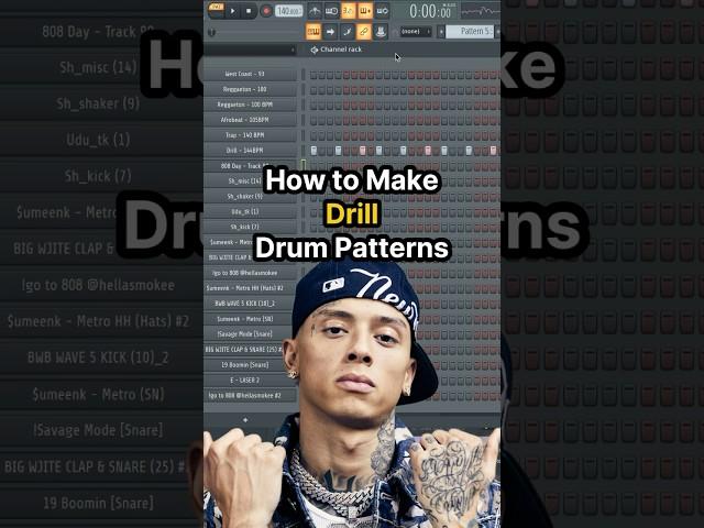 How to Make DRILL Drum Patterns