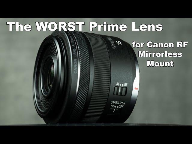 The Worst Canon Mirrorless Prime Lens: RF 35mm f1.8 Macro IS STM Lens Review