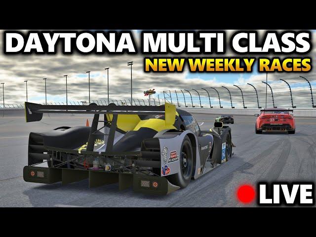 DAYTONA MULTI CLASS ANYONE? - iRacing New Weekly Races