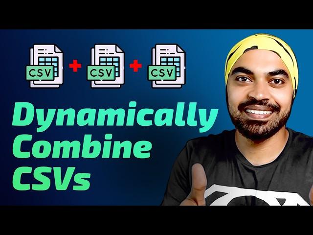 How to Combine Multiple CSV Files into a Single Excel File