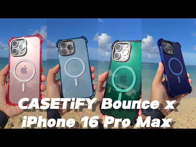 CASETiFY Bounce Review - Awesome Protective MagSafe Case for the iPhone 16 Pro Max