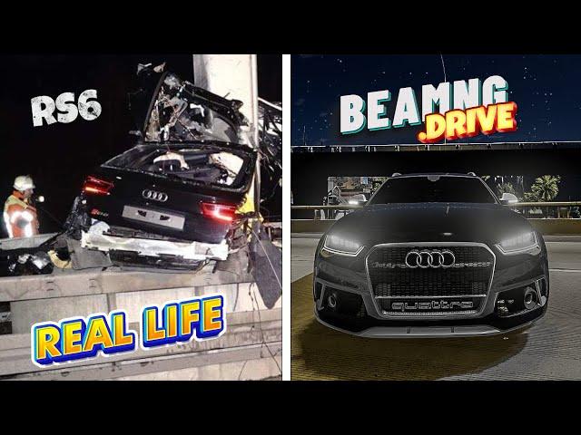 Accidents Based on Real Events on BeamNG.Drive #5 | Real Life - Flashbacks