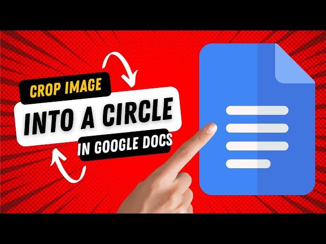 How to Crop an Image Into a Circle in Google Docs